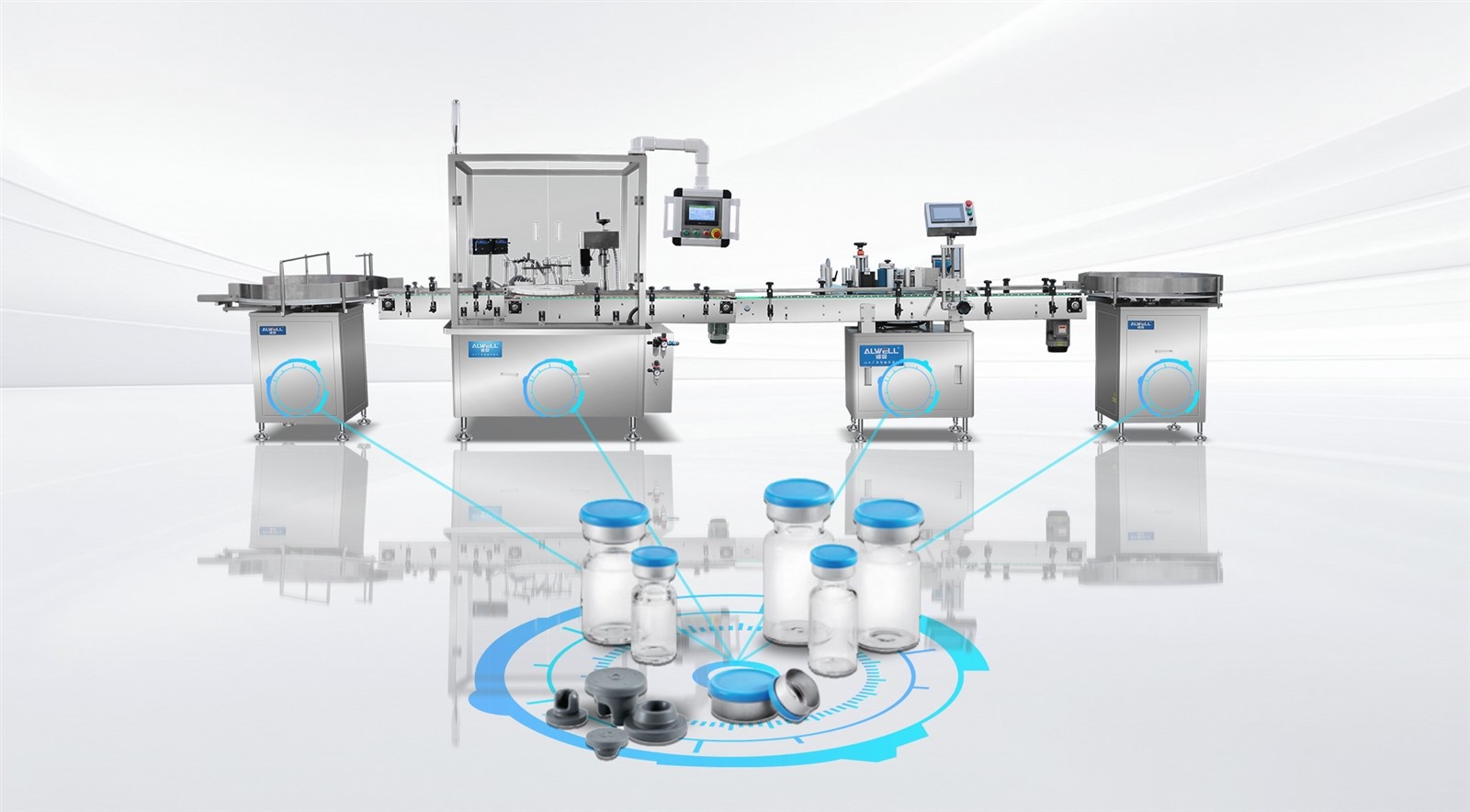 pharmaceutical vial filling machine pharmaceutical vial filling machine